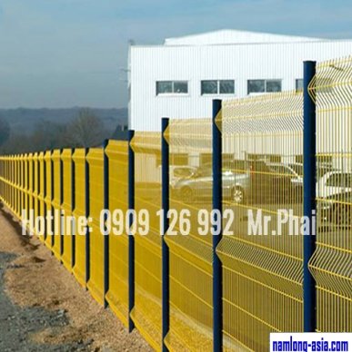 Hàng rào lưới cho khu công nghiệp Giải pháp an ninh tối ưu