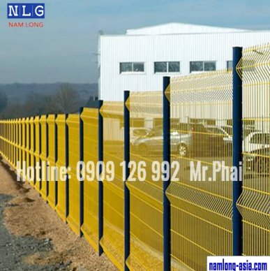 Hàng rào lưới thép - Giải pháp an toàn, tiết kiệm, chống gỉ sét tốt