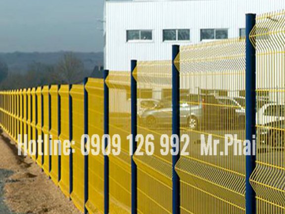 Hàng rào lưới thép - Giải pháp an toàn, tiết kiệm, chống gỉ sét tốt