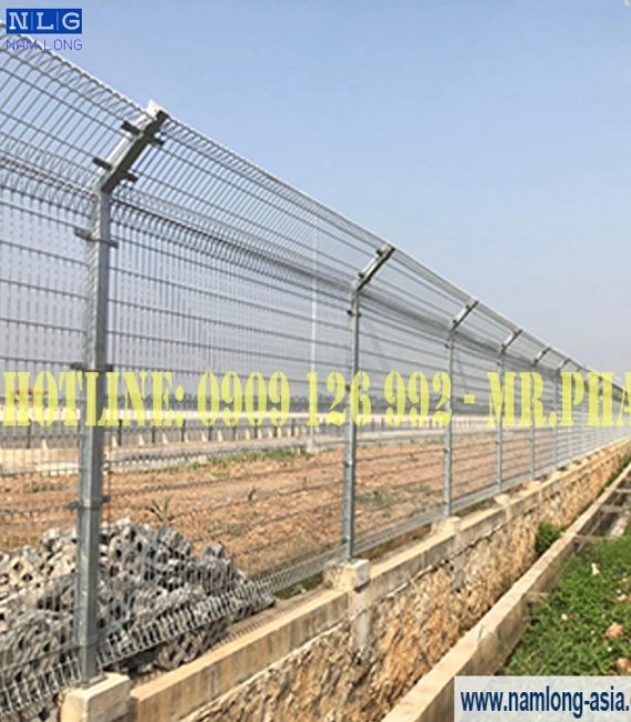 lưới hàng rào mạ kẽm