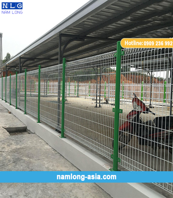  Hàng rào gập tam giác 2 đầu